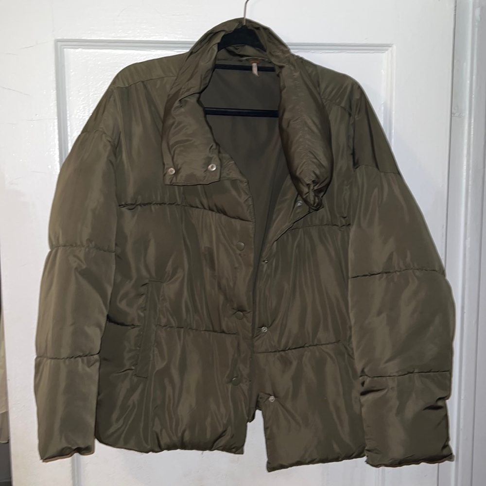Free People hunter puffer coat